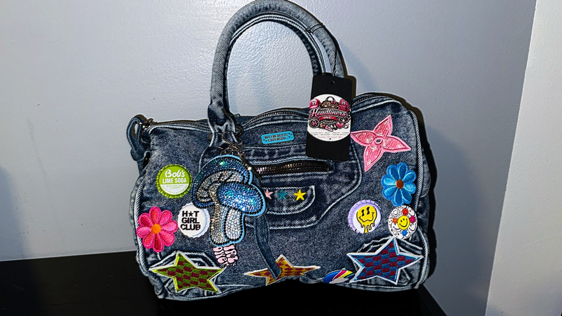 Trippy Large Jean Purse