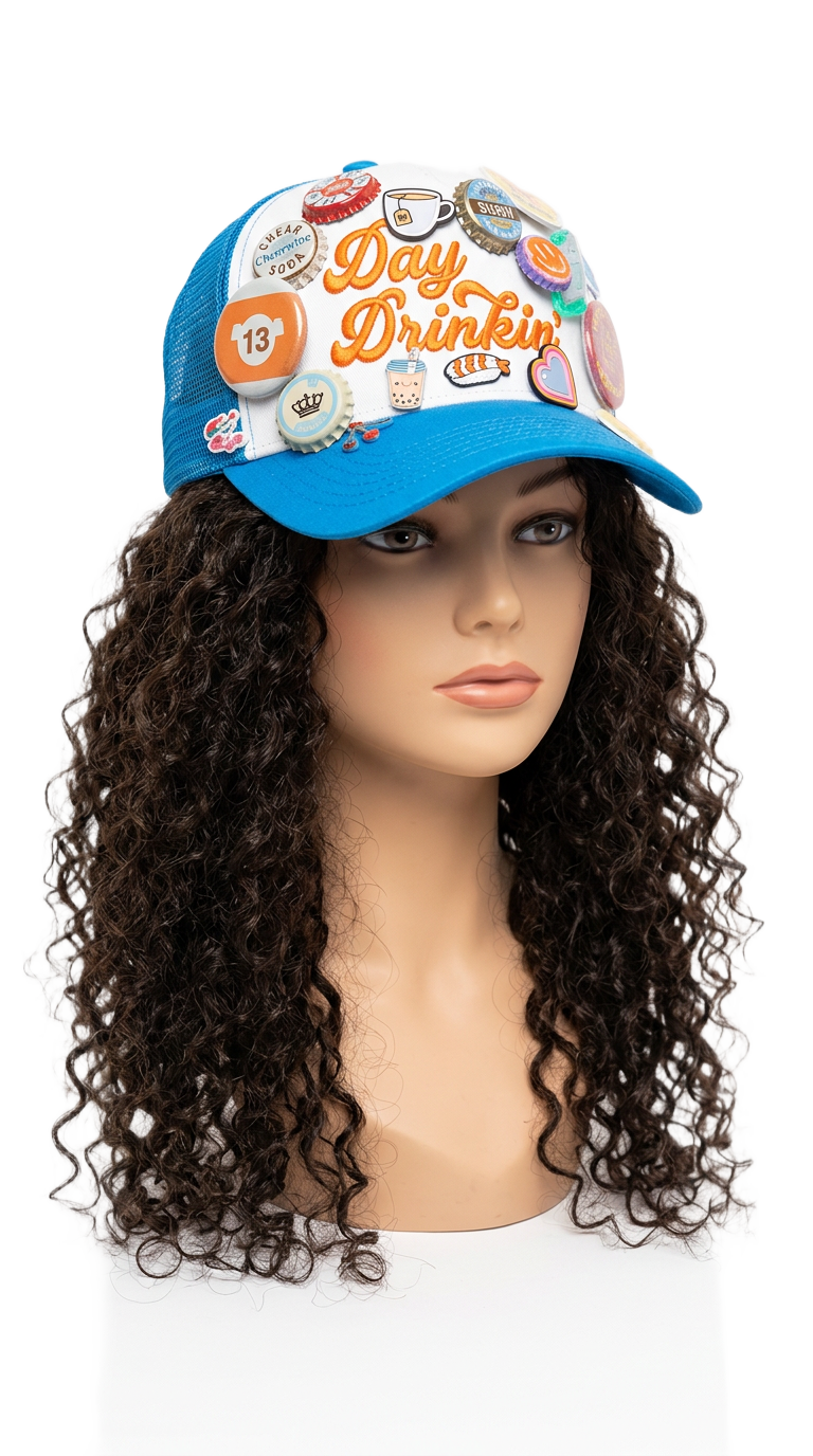 Day Drinkin' Charm Trucker Hat